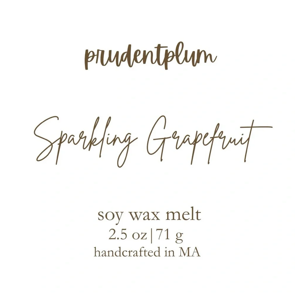 Handmade sparkling grapefruit